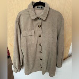 Nasty Gal Cordoroy Button Down